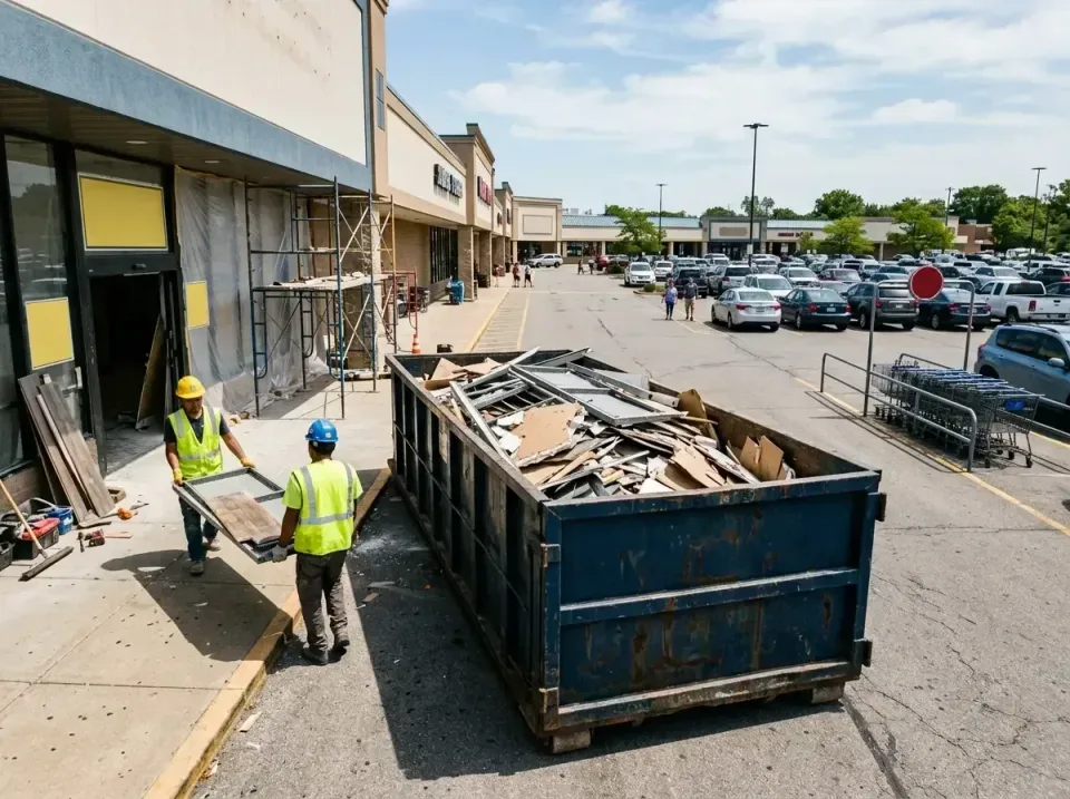 retail-store-renovation-debris-003 — frequently asked questions, Roll-off Dumpster Rentals in Preston Heights, IL